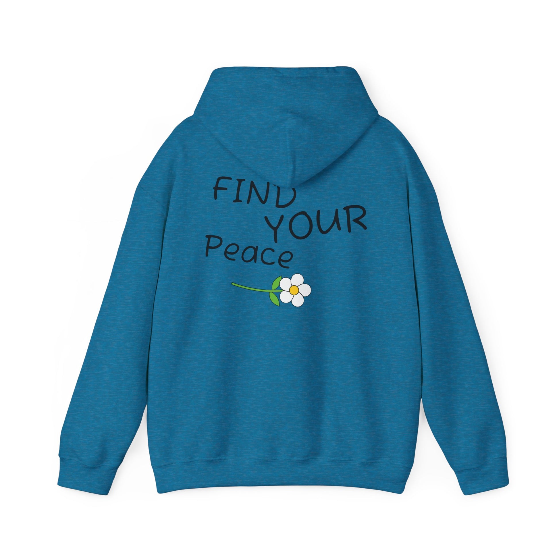 Mental Health Hoodie Find Peace in the Chaos.-Mental Mindfulness Project