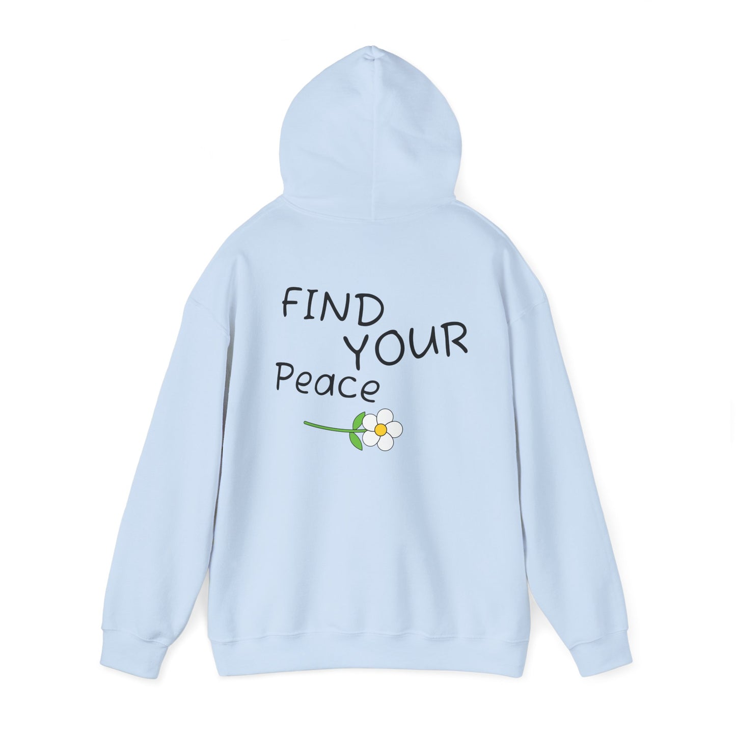 Mental Health Hoodie Find Peace in the Chaos.-Mental Mindfulness Project