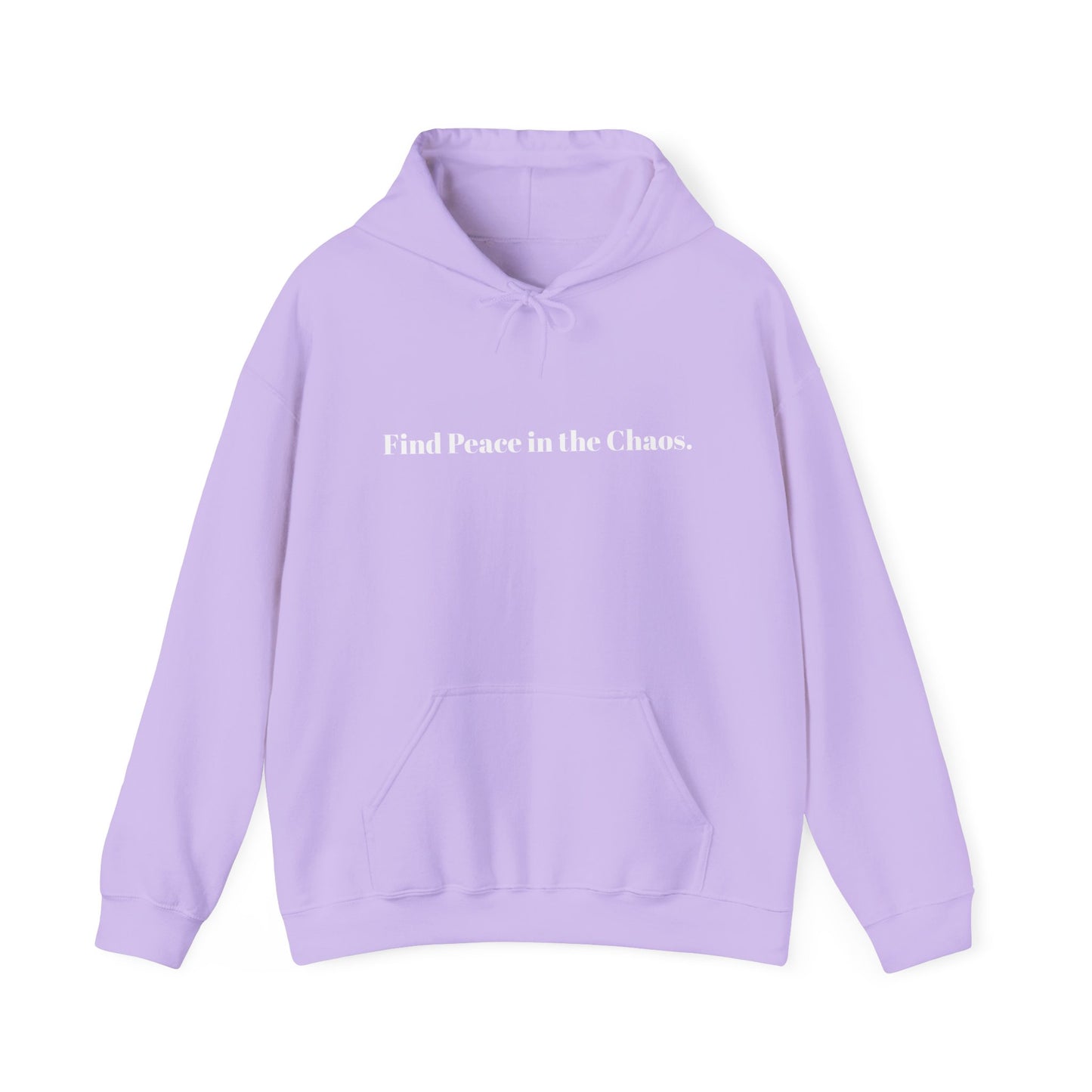 Mental Health Hoodie Find Peace in the Chaos.-Mental Mindfulness Project